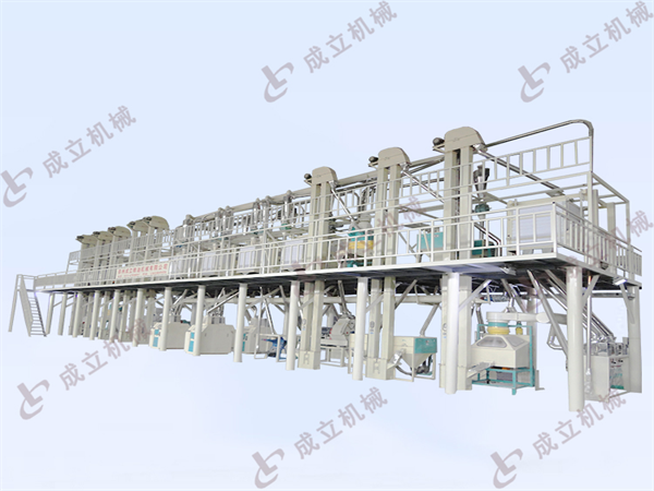 自動化日產(chǎn)50噸面粉加工設備操作便捷的原則